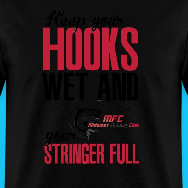 Hook Wet Black and Red