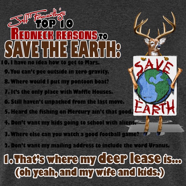 top ten save earth