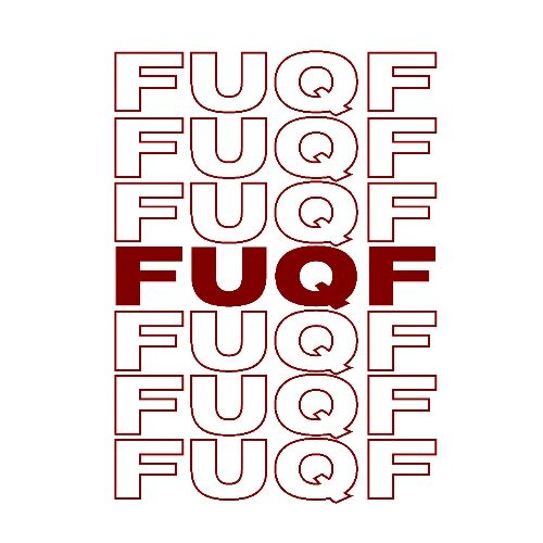FUQF (in the style of Thank You Bag) - Men's T-Shirt