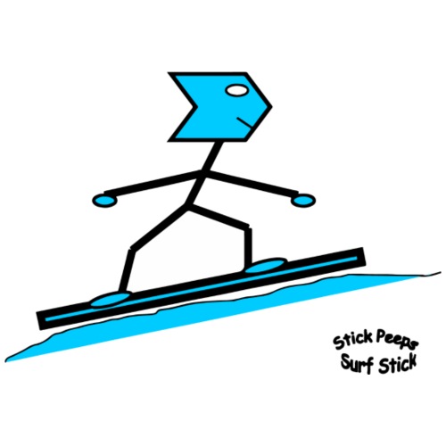 Surf Stick - Men's T-Shirt