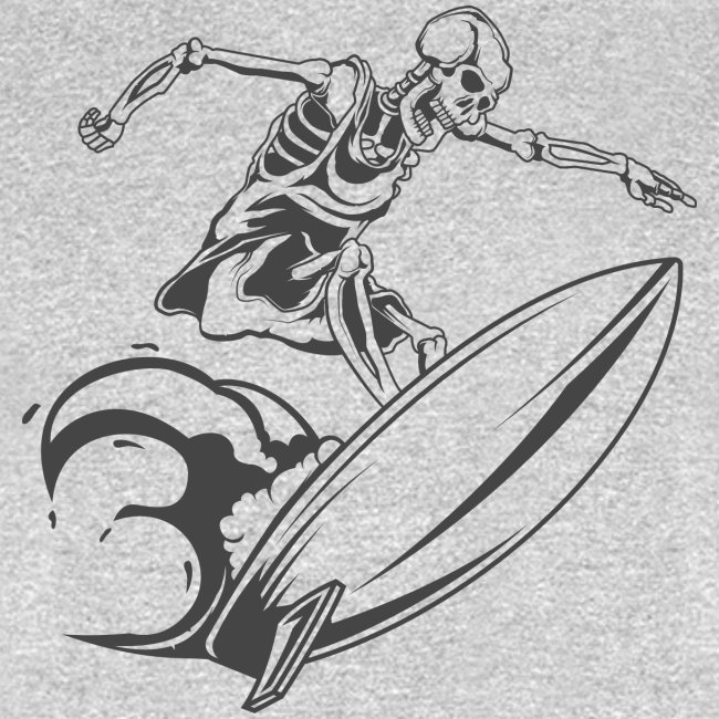 Surfing Skeleton 3