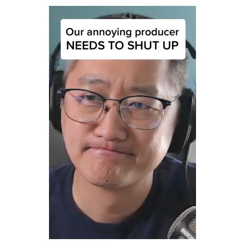 Our producer NEEDS TO SHUT UP - Men's T-Shirt