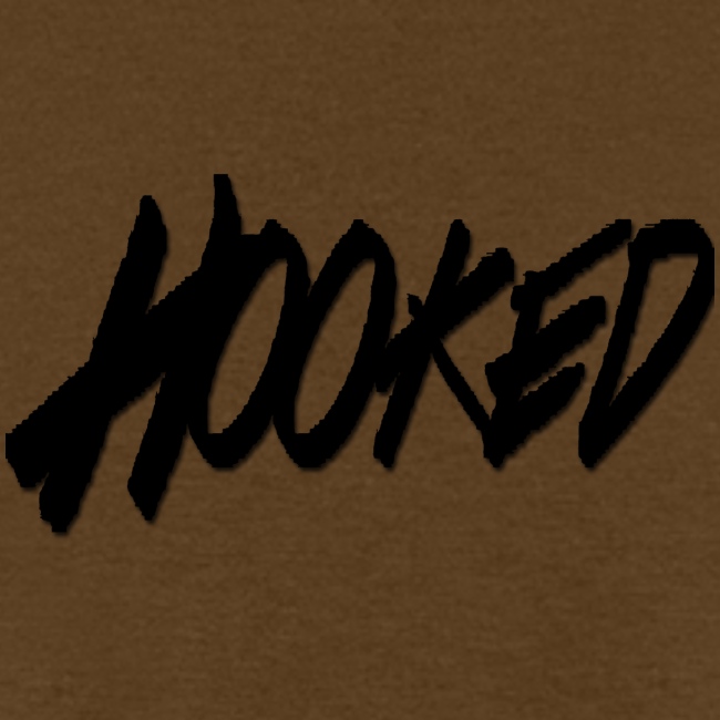 Hooked black logo