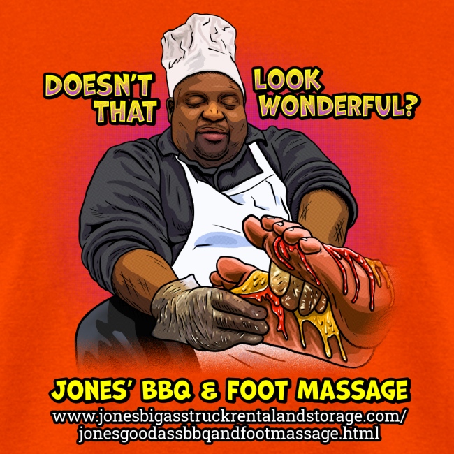 Looking wonderful - Jones BBQ & Foot Massage