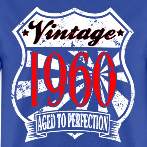 VINTAGE 1960 Aged to Perfection Birthday T-Shirt - Men's T-Shirt