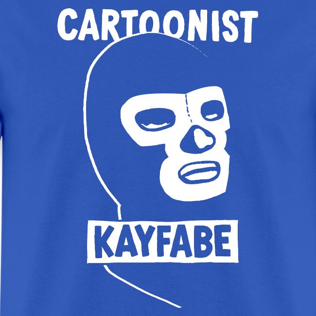 Cartoonist Kayfabe Wrestling Mask