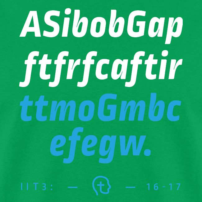 2 Timothy 3:16-17 (ESV) First Letter Method