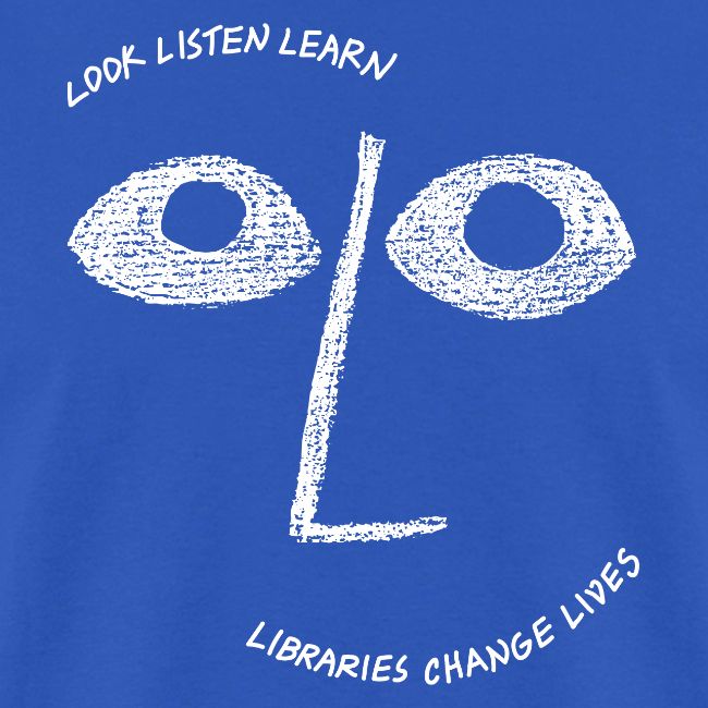 Vintage ALA: Libraries Change Lives Face