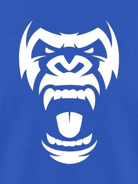 Angry Gorilla Furious Silverback