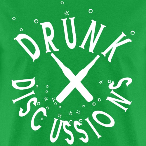 Drunk Discussions Alternate 1 (White) - T-shirt pour hommes