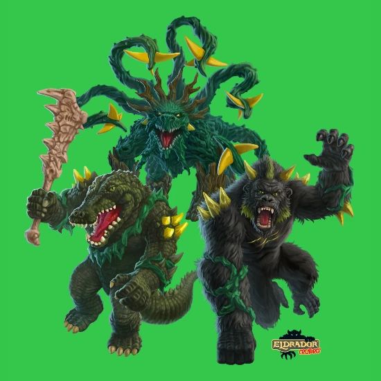 schleich ELDRADOR CREATURES Jungle Monster' Men's T-Shirt | Spreadshirt