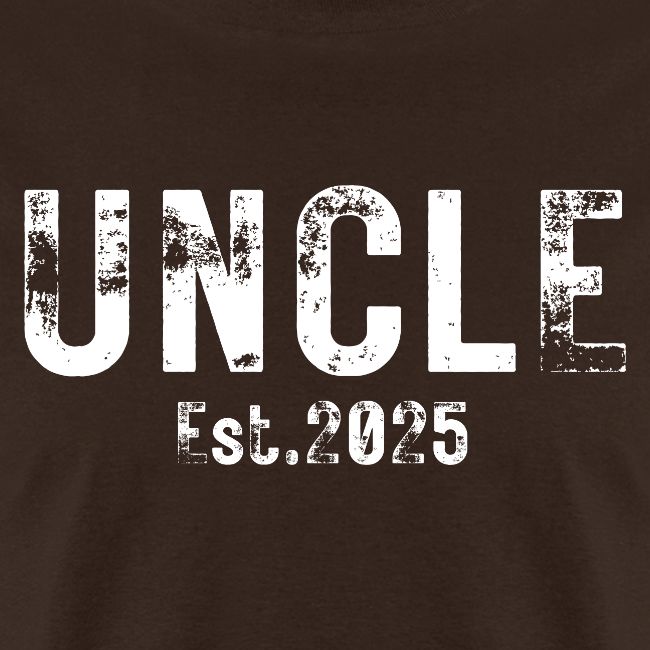 Uncle Est 2025 (heavily distressed font)