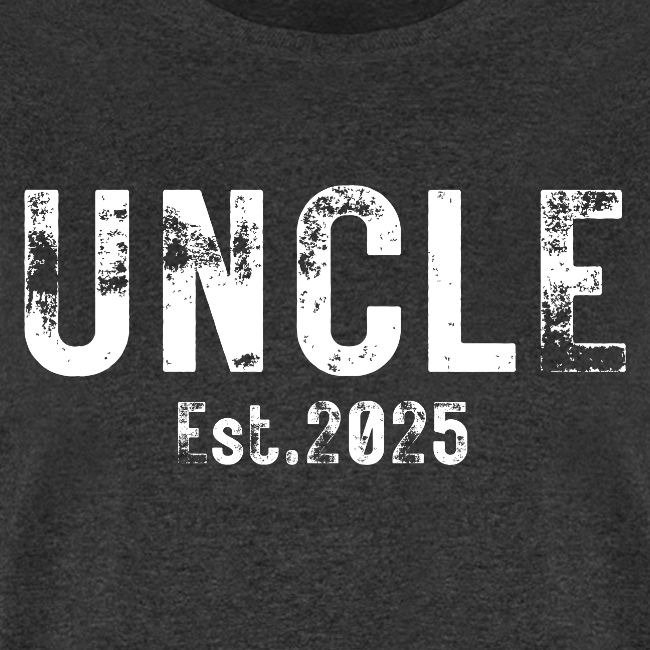 Uncle Est 2025 (heavily distressed font)