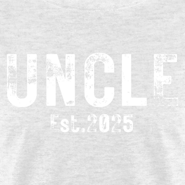 Uncle Est 2025 (heavily distressed font)