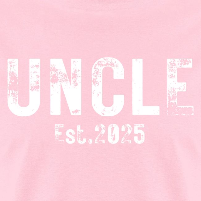 Uncle Est 2025 (heavily distressed font)