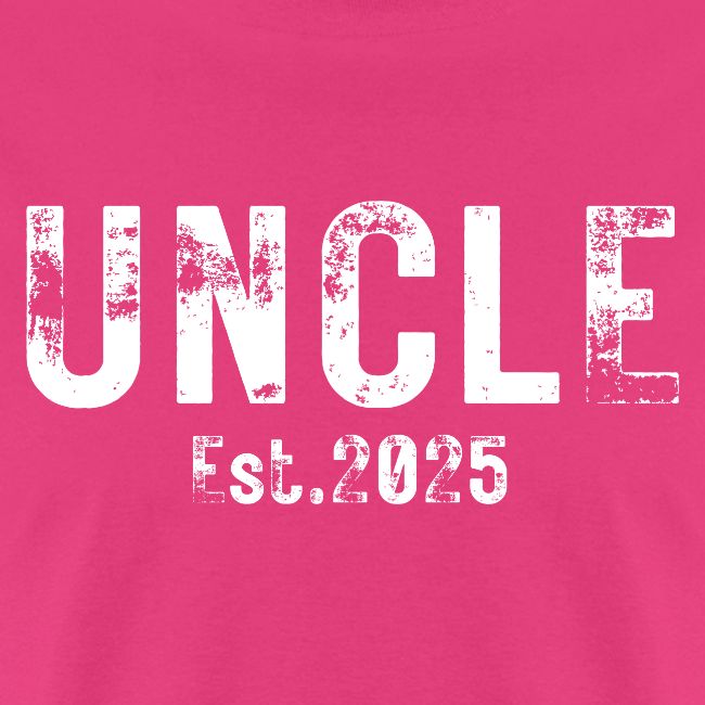 Uncle Est 2025 (heavily distressed font)