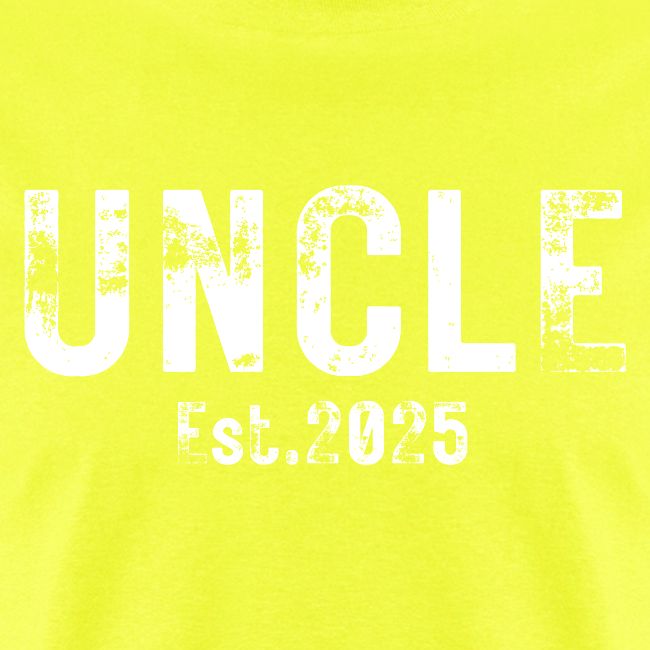 Uncle Est 2025 (heavily distressed font)