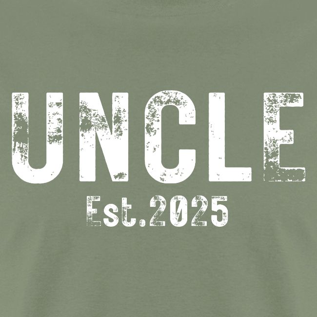 Uncle Est 2025 (heavily distressed font)