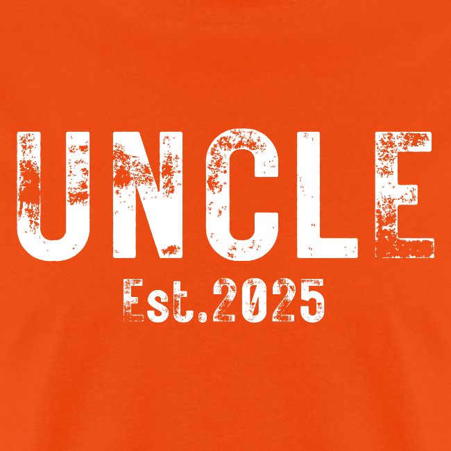 Uncle Est 2025 (heavily distressed font)