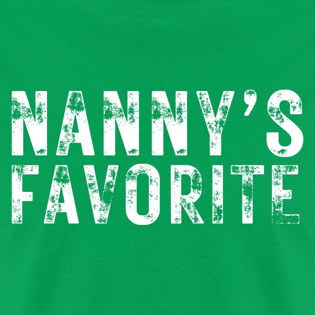 Nanny's Favorite (heavily distressed font)
