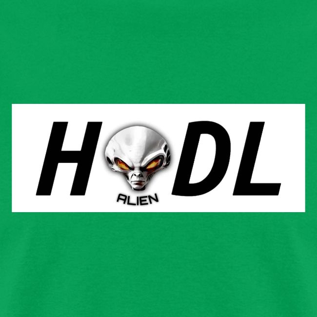 HODL Pulse Chain Alien white word