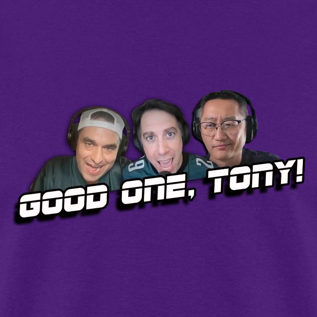 GOOD ONE, TONY! (with Fusco Show back)