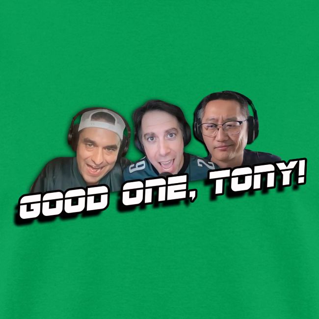 GOOD ONE, TONY! (with Fusco Show back)
