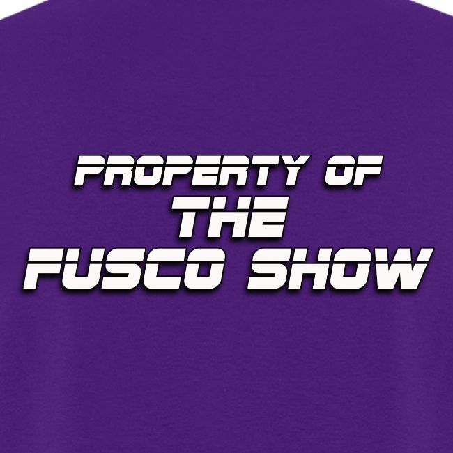 GOOD ONE, TONY! (with Fusco Show back)