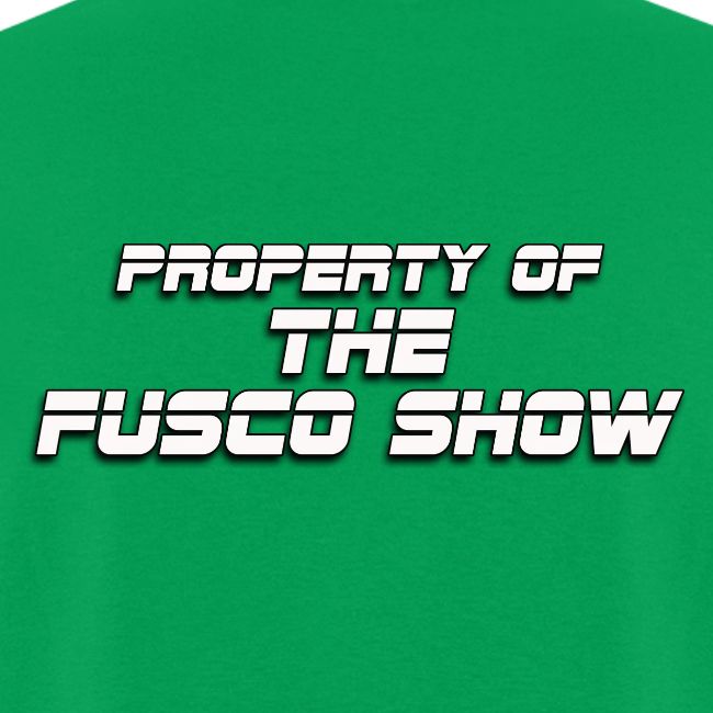 GOOD ONE, TONY! (with Fusco Show back)