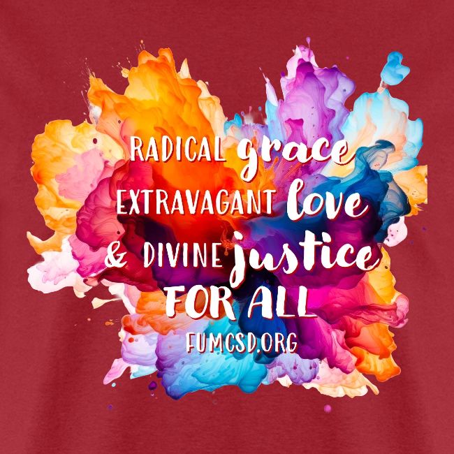 Grace Love Justice Color Splash
