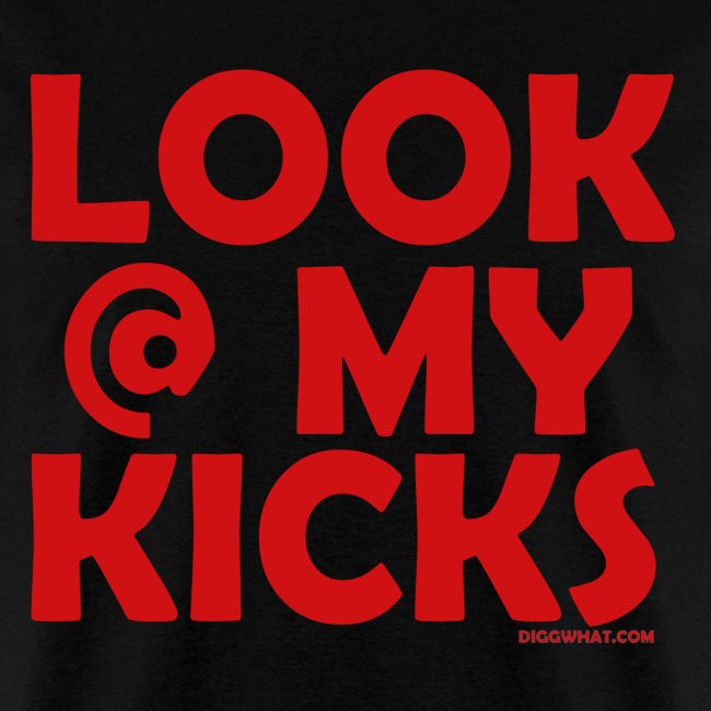 Look My Kicks red