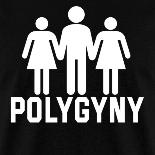 Polygyny - Men's T-Shirt