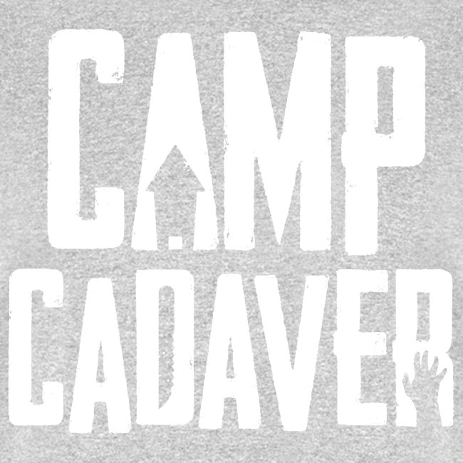 Camp Cadaver White Logo