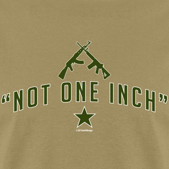 Not One Inch!