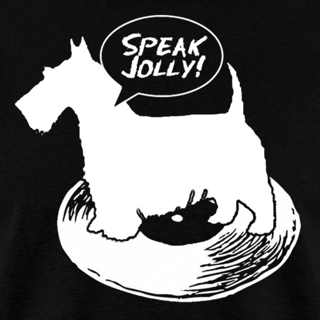 Speak Jolly logo (shirt)