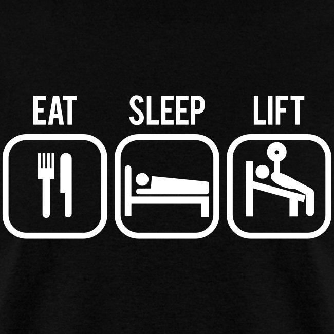 Eat, Sleep, Lift - Gym Motivation