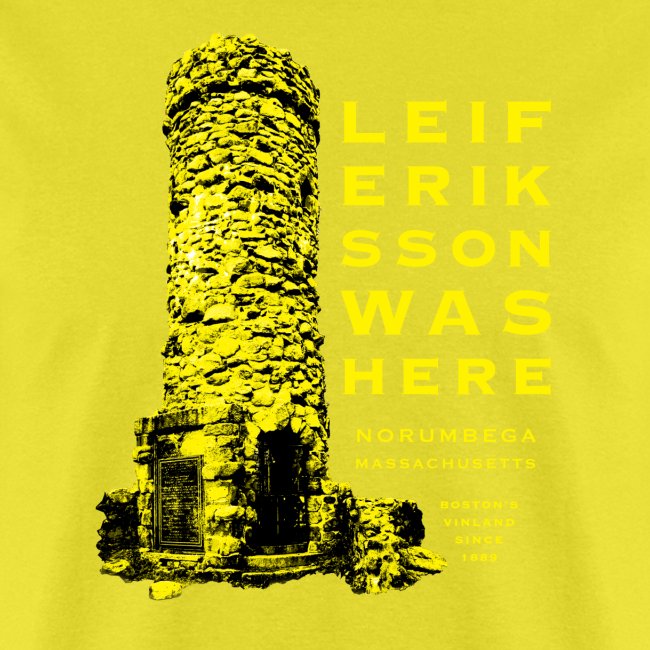 Leif Eriksson Was Here Double-Sided T-Shirt