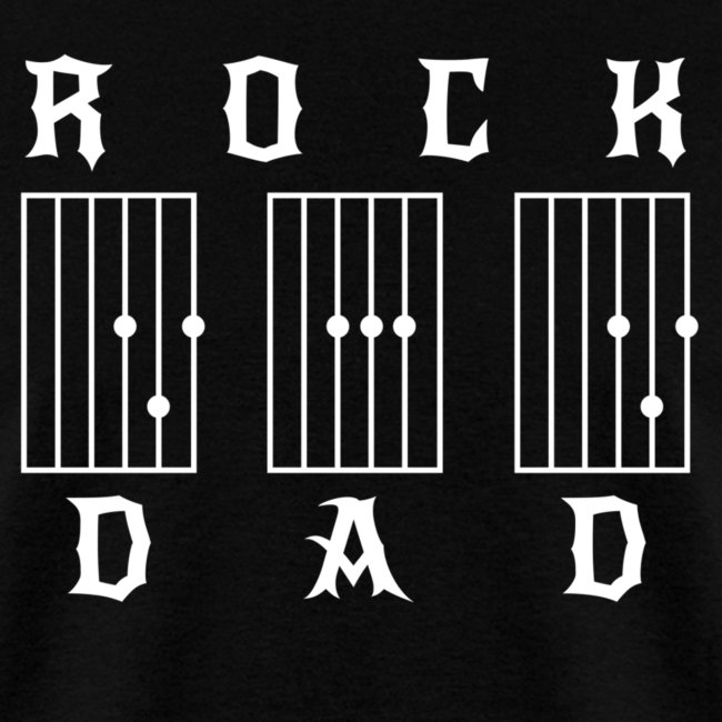 Rock DAD Funny Guitar Shirt