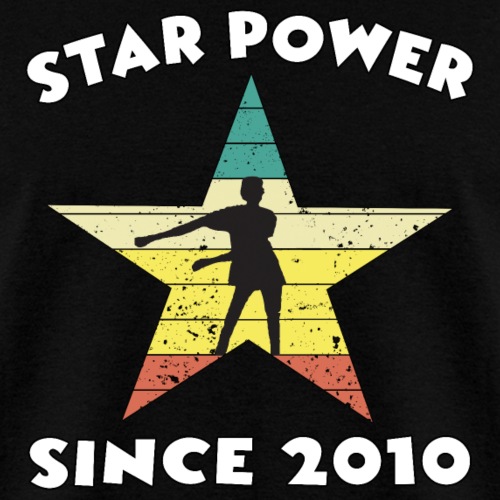 Ten Year Old Birthday 2010 Star Power Floss Dance. - Men's T-Shirt