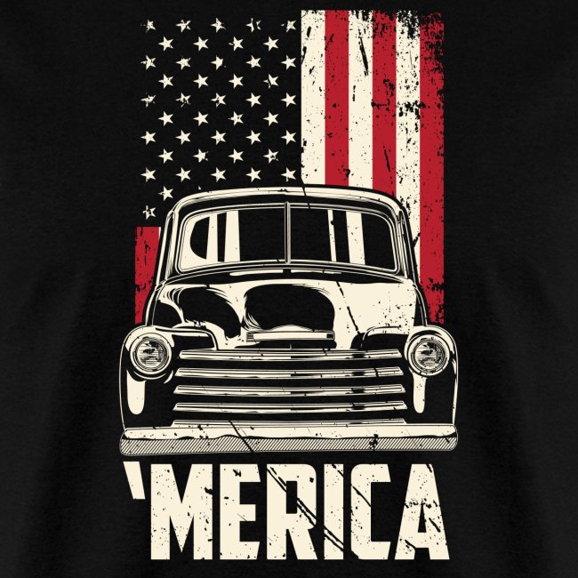 1949 Chevy Truck Merica Mens T-shirt