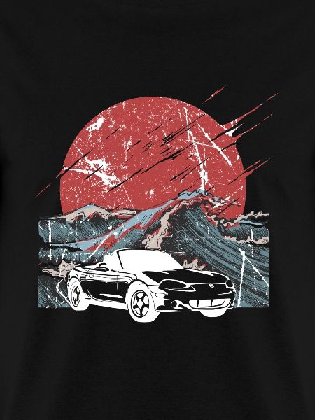 Mazda Miata MX5 Old School Car Gift T-Shirt