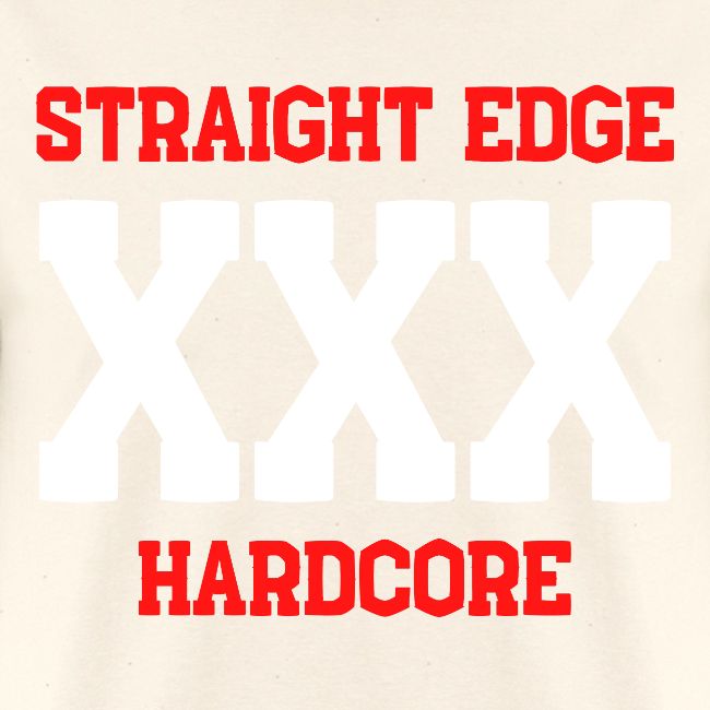 Straight Edge XXX Hardcore
