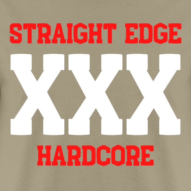 Straight Edge XXX Hardcore