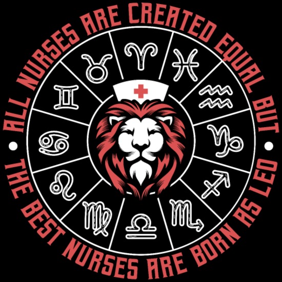 Funny Pun Leo Zodiac Sign For Nurses Gift Idea' Men's T-Shirt | Spreadshirt