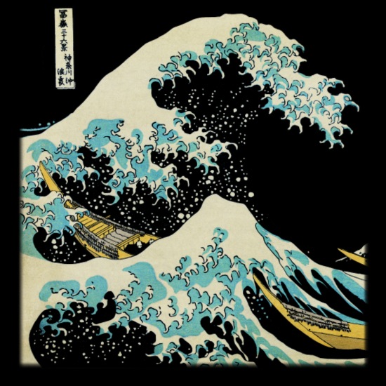 Kanagawa Japanese The Great Wave' Men's T-Shirt | Spreadshirt