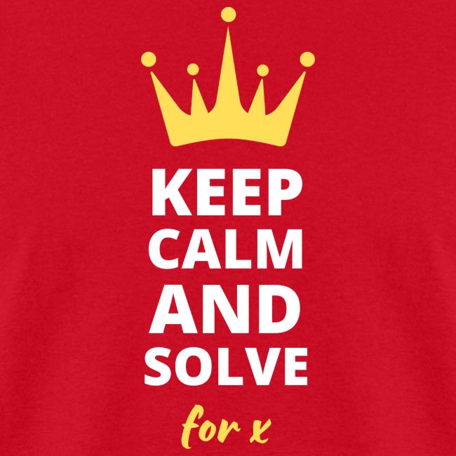 Keep Calm and Solve