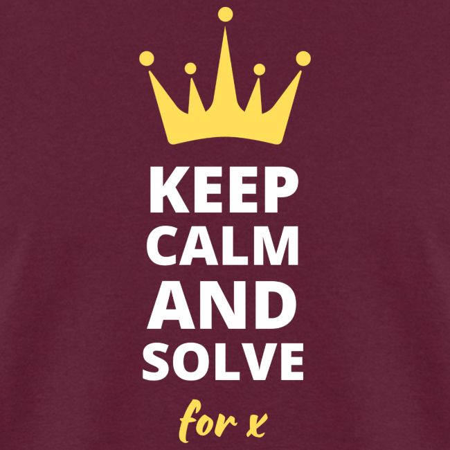 Keep Calm and Solve