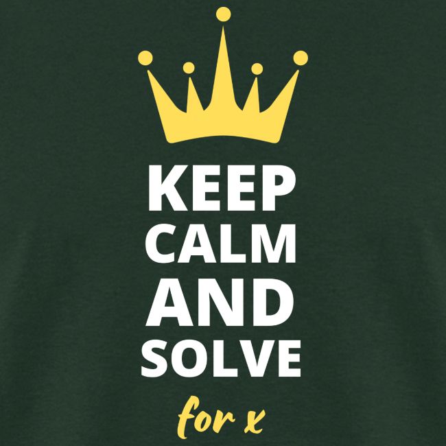 Keep Calm and Solve