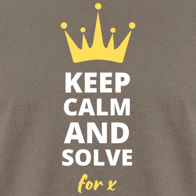 Keep Calm and Solve