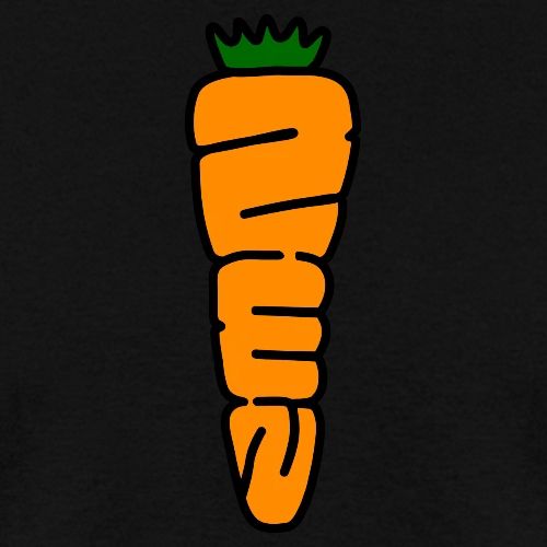 Zen Carrot - Men's T-Shirt